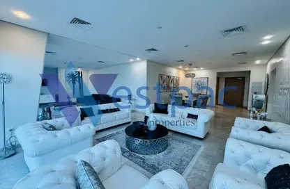 Apartment - 3 Bedrooms - 4 Bathrooms for rent in Zig Zag Tower B - Zig Zag Towers - West Bay - Doha