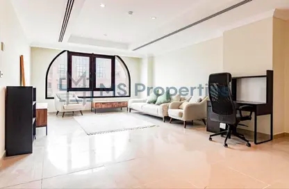 Apartment - 1 Bedroom - 2 Bathrooms for rent in East Porto Drive - Porto Arabia - The Pearl Island - Doha