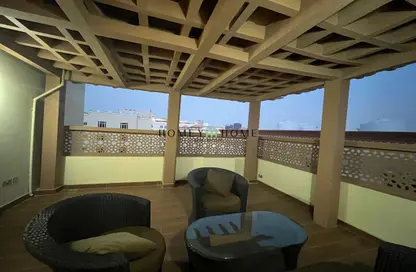 صورة لـ تراس شقة - 2 غرف نوم - 3 حمامات للايجار في السد - السد - الدوحة ، صورة رقم 1