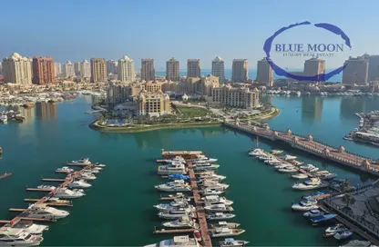 Apartment - 3 Bedrooms - 4 Bathrooms for rent in East Porto Drive - Porto Arabia - The Pearl Island - Doha