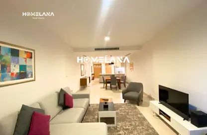 شقة - غرفة نوم - 2 حمامات للايجار في فيفا غرب - فيفا بحرية - جزيرة اللؤلؤة - الدوحة