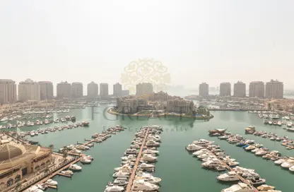 Apartment - 2 Bedrooms - 3 Bathrooms for sale in West Porto Drive - Porto Arabia - The Pearl Island - Doha