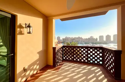 Apartment - 2 Bedrooms - 3 Bathrooms for rent in Porto Arabia Townhouses - Porto Arabia - The Pearl Island - Doha
