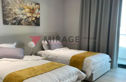 Room / Bedroom image for: Apartment - 2 Bedrooms - 2 Bathrooms for sale in Marina District - Lusail, Image 1