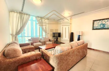 Apartment - 2 Bedrooms - 3 Bathrooms for rent in West Bay Tower - West Bay - West Bay - Doha