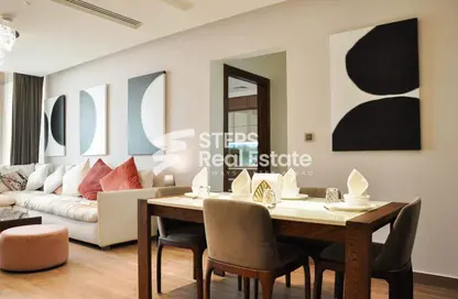 Apartment - 2 Bedrooms - 3 Bathrooms for rent in Lusail Residence - Marina District - Lusail