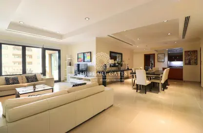 Apartment - 2 Bedrooms - 3 Bathrooms for rent in East Porto Drive - Porto Arabia - The Pearl Island - Doha