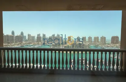 Apartment - 2 Bedrooms - 3 Bathrooms for rent in West Porto Drive - Porto Arabia - The Pearl Island - Doha