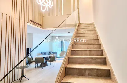 Duplex - 1 Bedroom - 2 Bathrooms for rent in Lusail Residence - Marina District - Lusail