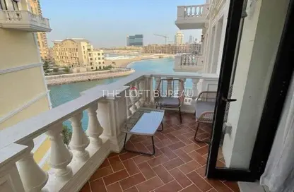 Apartment - 1 Bedroom - 1 Bathroom for rent in Qanat Quartier - The Pearl Island - Doha