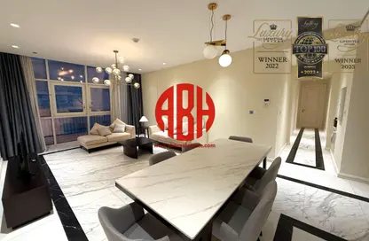 (بنتهاوس  (روف - 3 غرف نوم - 5 حمامات للايجار في حدائق فلورستا - حدائق فلورستا - جزيرة اللؤلؤة - الدوحة