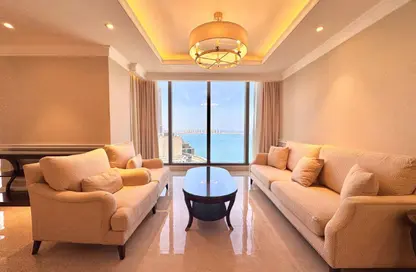 Apartment - 2 Bedrooms - 3 Bathrooms for rent in West Bay Tower - West Bay - West Bay - Doha