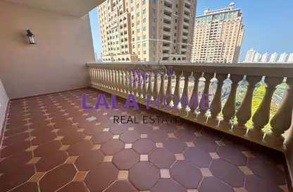 شقة - 2 غرف نوم - 2 حمامات للايجار في طريق بورتو الغربي - بورتو أرابيا - جزيرة اللؤلؤة - الدوحة