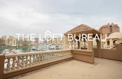 Townhouse - 4 Bedrooms - 6 Bathrooms for rent in West Porto Drive - Porto Arabia - The Pearl Island - Doha