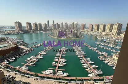 Water View image for: Apartment - 1 Bathroom for rent in East Porto Drive - Porto Arabia - The Pearl Island - Doha, Image 1