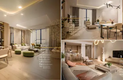 Apartment - 2 Bedrooms - 3 Bathrooms for sale in Lusail Marina Heights - Marina District - Lusail Apartment - 2 Bedrooms - 3 Bathrooms for sale in Lusail Marina Heights - Marina District - Lusail