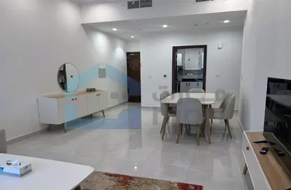 Living / Dining Room image for: Apartment - 2 Bedrooms - 2 Bathrooms for rent in Seville Residence - Fox Hills - Lusail, Image 1