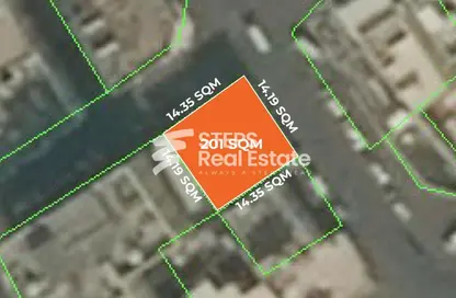 صورة لـ موقع على الخريطة قطعة أرض - استوديو للبيع في الغانم القديم - الغانم - الدوحة ، صورة رقم 1
