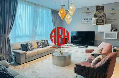 Apartment - 2 Bedrooms - 3 Bathrooms for rent in Zig Zag Tower B - Zig Zag Towers - West Bay - Doha Apartment - 2 Bedrooms - 3 Bathrooms for rent in Zig Zag Tower B - Zig Zag Towers - West Bay - Doha