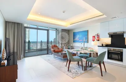 Apartment - 1 Bedroom - 2 Bathrooms for rent in Abraj Bay - Abraj Quartiers - The Pearl Island - Doha