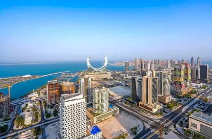 محل تجاري - استوديو - 1 حمام للايجار في لوسيل ريسيدينس - منطقة المارينا - الوسيل