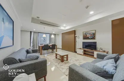 شقة - غرفة نوم - 2 حمامات للايجار في طريق بورتو الغربي - بورتو أرابيا - جزيرة اللؤلؤة - الدوحة