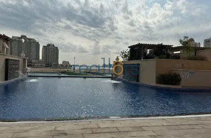 Apartment - 3 Bedrooms - 4 Bathrooms for rent in Viva East - Viva Bahriyah - The Pearl Island - Doha