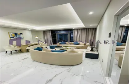 Apartment - 2 Bedrooms - 3 Bathrooms for rent in Jawharat Lusail - Marina District - Lusail