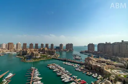 Water View image for: Apartment - 3 Bedrooms - 3 Bathrooms for sale in Porto Arabia - The Pearl Island - Doha, Image 1