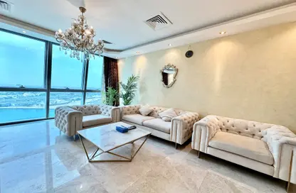 شقة - 2 غرف نوم - 3 حمامات للايجار في برج زجزاج  ب - أبراج زجزاج - الخليج الغربي - الدوحة