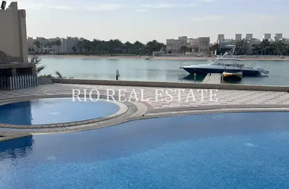 Villa - 5 Bedrooms - 6 Bathrooms for rent in Legtaifiya Lagoon - West Bay - Doha