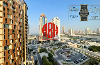 Apartment - 2 Bedrooms - 3 Bathrooms for rent in Burj Al Marina - Marina District - Lusail