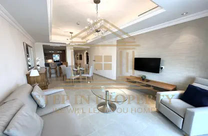 Apartment - 1 Bedroom - 2 Bathrooms for rent in Viva East - Viva Bahriyah - The Pearl Island - Doha