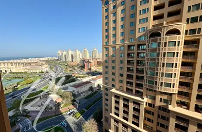 شقة - غرفة نوم - 2 حمامات للايجار في برج 18 - بورتو أرابيا - جزيرة اللؤلؤة - الدوحة
