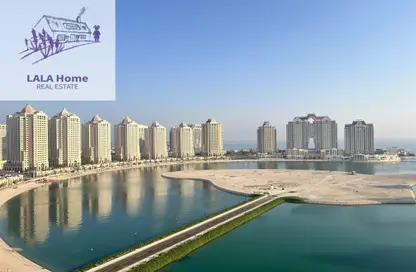 Apartment - 1 Bedroom - 2 Bathrooms for rent in Viva West - Viva Bahriyah - The Pearl Island - Doha