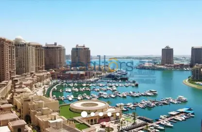 Apartment - 2 Bedrooms - 2 Bathrooms for sale in West Porto Drive - Porto Arabia - The Pearl Island - Doha