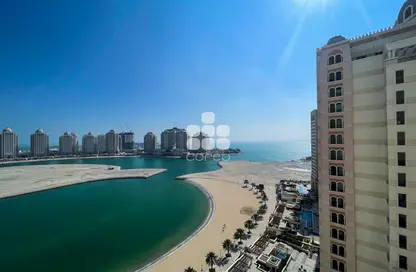 Water View image for: Apartment - 2 Bedrooms - 3 Bathrooms for rent in Viva Central - Viva Bahriyah - The Pearl Island - Doha, Image 1