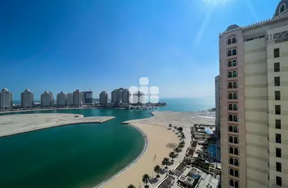 Apartment - 2 Bedrooms - 3 Bathrooms for rent in Viva Central - Viva Bahriyah - The Pearl Island - Doha