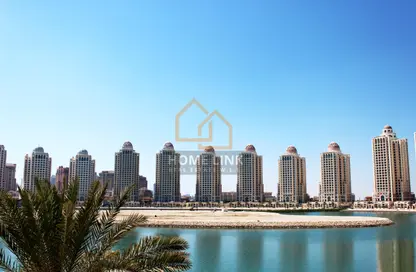 صورة لـ منظر مائي. شقة - 2 غرف نوم - 3 حمامات للبيع في فيفا غرب - فيفا بحرية - جزيرة اللؤلؤة - الدوحة ، صورة رقم 1