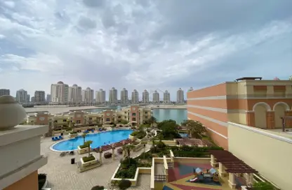 شقة - غرفة نوم - 2 حمامات للايجار في تاور 29 - فيفا بحرية - جزيرة اللؤلؤة - الدوحة