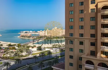 Apartment - 2 Bedrooms - 2 Bathrooms for sale in West Porto Drive - Porto Arabia - The Pearl Island - Doha