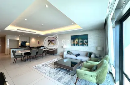 Apartment - 2 Bedrooms - 3 Bathrooms for rent in Abraj Bay - Abraj Quartiers - The Pearl Island - Doha