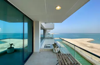 Apartment - 1 Bedroom - 2 Bathrooms for rent in Lusail Marina Heights - Marina District - Lusail