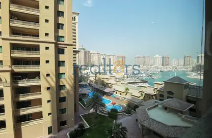 شقة - 2 غرف نوم - 3 حمامات للبيع في طريق بورتو الشرقي - بورتو أرابيا - جزيرة اللؤلؤة - الدوحة