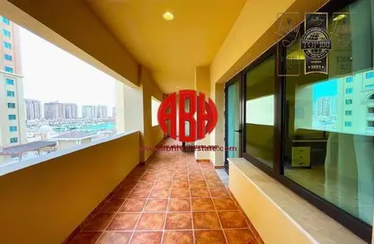 Apartment - 2 Bedrooms - 2 Bathrooms for rent in West Porto Drive - Porto Arabia - The Pearl Island - Doha