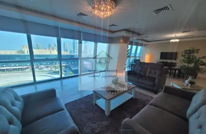 Apartment - 3 Bedrooms - 5 Bathrooms for rent in Zig Zag Tower A - Zig Zag Towers - West Bay - Doha