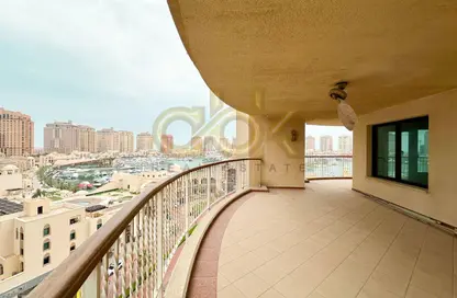 Apartment - 3 Bedrooms - 4 Bathrooms for sale in East Porto Drive - Porto Arabia - The Pearl Island - Doha