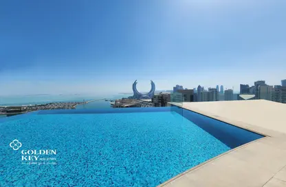 Apartment - 2 Bedrooms - 4 Bathrooms for rent in Marina Residences 195 - Marina District - Lusail