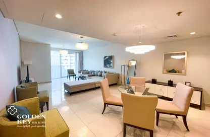 Apartment - 2 Bedrooms - 3 Bathrooms for rent in Burj DAMAC Marina - Marina District - Lusail