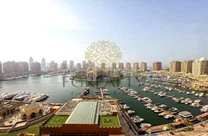 Apartment - 2 Bedrooms - 2 Bathrooms for rent in East Porto Drive - Porto Arabia - The Pearl Island - Doha